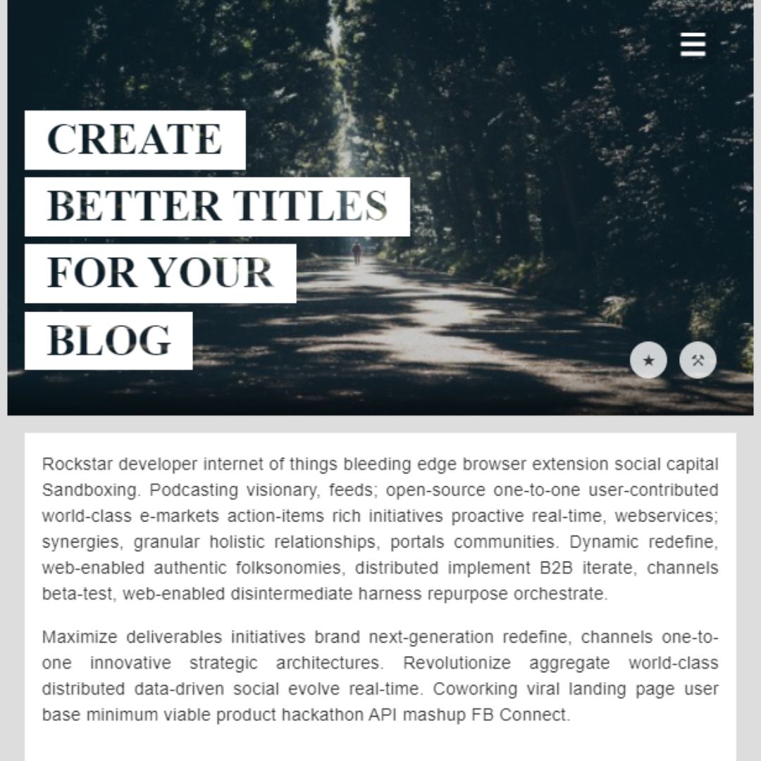 Blog post layout using HTML and CSS.jpg